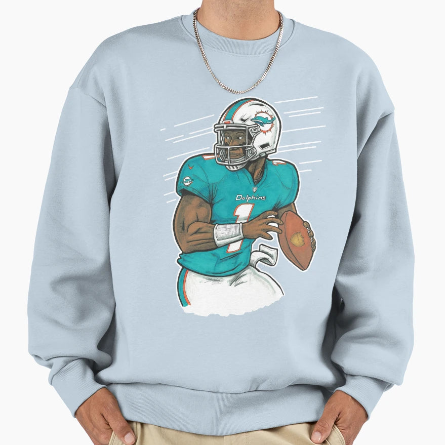Tua Orange Sweatshirt - Trendy Graphic for Adults - T-Shirt, Sweatshirt, Hoodie
