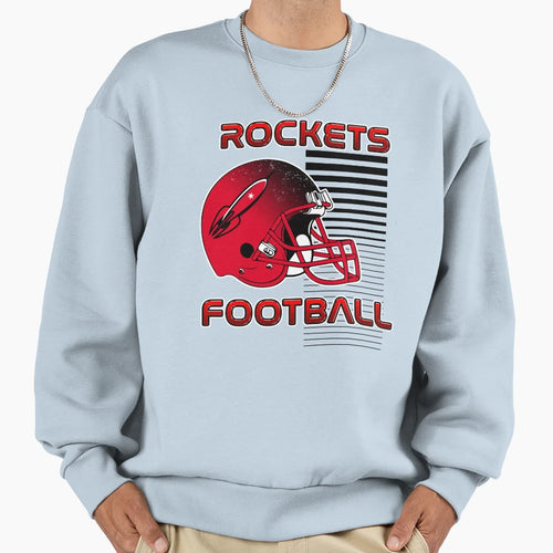 Rockets Football Variety Sweatshirt - Graphic Print Men Women - T-Shirt, Sweatshirt, Hoodie