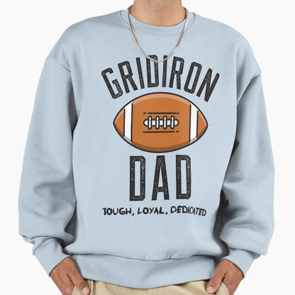 Gridiron Dad Sweatshirt - Custom Art Print for Adults - T-Shirt, Sweatshirt, Hoodie
