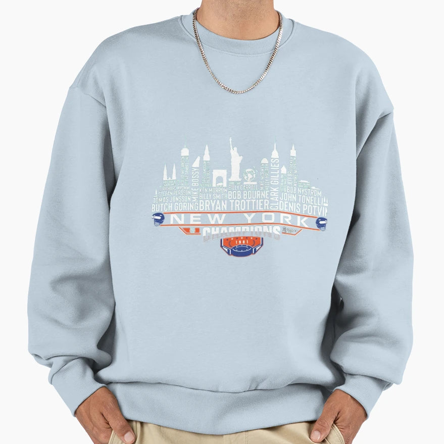Art New York Islanders Sweatshirt - Graphic Print Men Women - T-Shirt, Sweatshirt, Hoodie