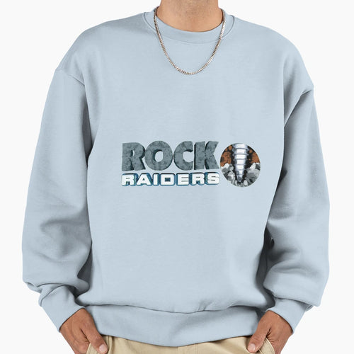 Rock Raiders Logo Sweatshirt - Minimalist Print for Adults - T-Shirt, Sweatshirt, Hoodie