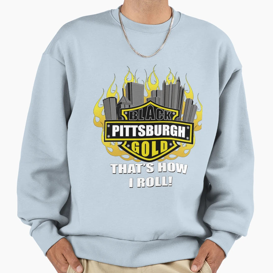 Pittsburgh Sweatshirt - Minimalist Print Unisex - T-Shirt, Sweatshirt, Hoodie