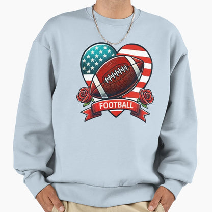 American Football Sweatshirt - Minimalist Print Unisex - T-Shirt, Sweatshirt, Hoodie