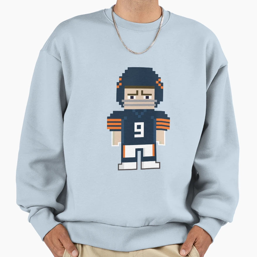Pixel Jim Mcmahon Player Artwork Sweatshirt - Unique Graphic Men Women - T-Shirt, Sweatshirt, Hoodie
