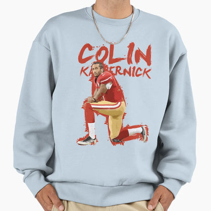 Collin Kaepernick Sweatshirt - Custom Art Print for Adults - T-Shirt, Sweatshirt, Hoodie