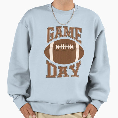 Football Game Day Sweatshirt - Minimalist Print Unisex - T-Shirt, Sweatshirt, Hoodie