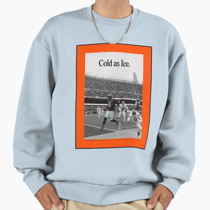 Cold As Ice Orange Border Sweatshirt - Streetwear Style Men Women - T-Shirt, Sweatshirt, Hoodie