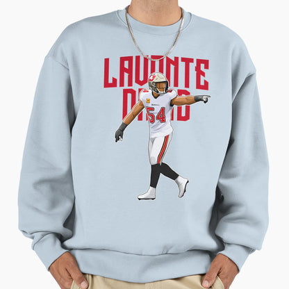 Lavonte David Gestures 54 Bold Sweatshirt - Fun Novelty Design Men Women - T-Shirt, Sweatshirt, Hoodie
