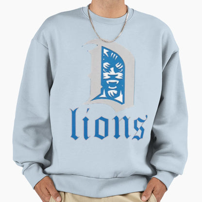 Football Detroit Lions Sweatshirt - Aesthetic Graphic Unisex - T-Shirt, Sweatshirt, Hoodie