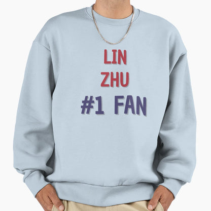 Lin Zhu 1 Fan Sweatshirt - Casual Everyday Wear for Adults - T-Shirt, Sweatshirt, Hoodie