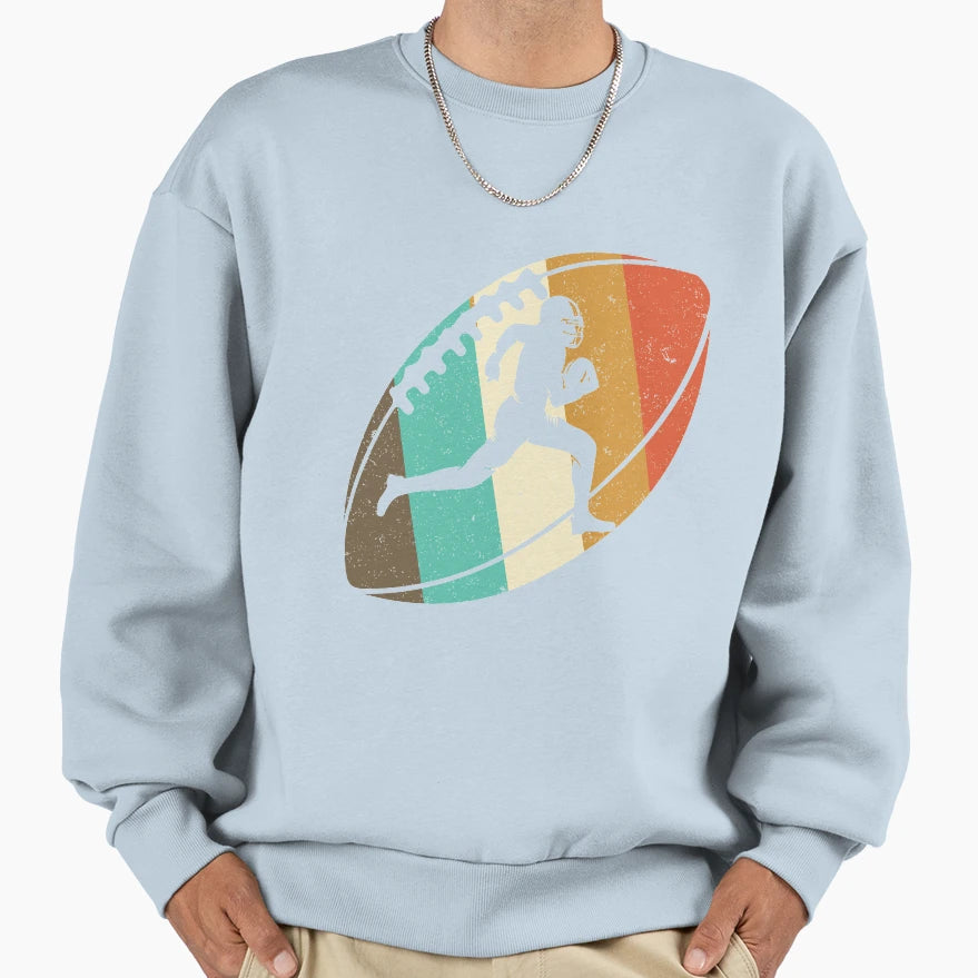 American Football Player Sweatshirt - Casual Everyday Wear Unisex - T-Shirt, Sweatshirt, Hoodie