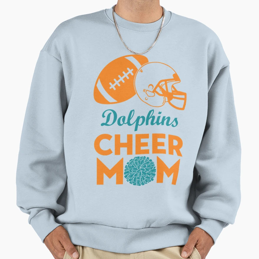 Copy Art Miami Dolphins Sweatshirt - Casual Everyday Wear for Adults - T-Shirt, Sweatshirt, Hoodie