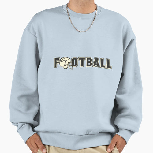 Football Sweatshirt - Casual Everyday Wear Unisex - T-Shirt, Sweatshirt, Hoodie