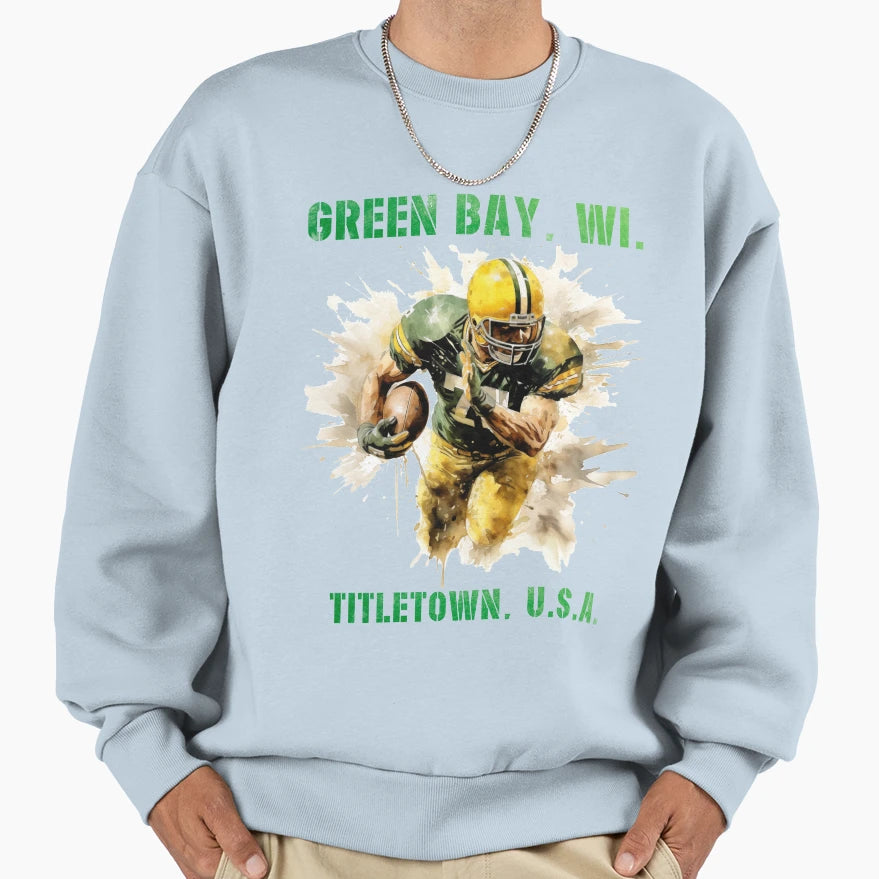 Titletown Usa Sweatshirt - Graphic Print for Adults - T-Shirt, Sweatshirt, Hoodie