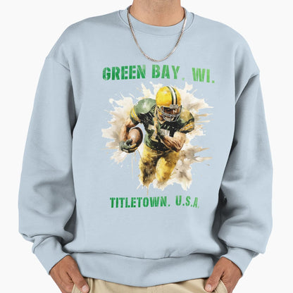Titletown Usa Sweatshirt - Graphic Print for Adults - T-Shirt, Sweatshirt, Hoodie