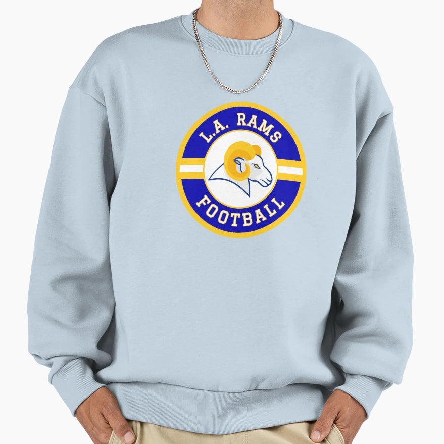 Big Horn Rams Sweatshirt - Custom Art Print Unisex - T-Shirt, Sweatshirt, Hoodie