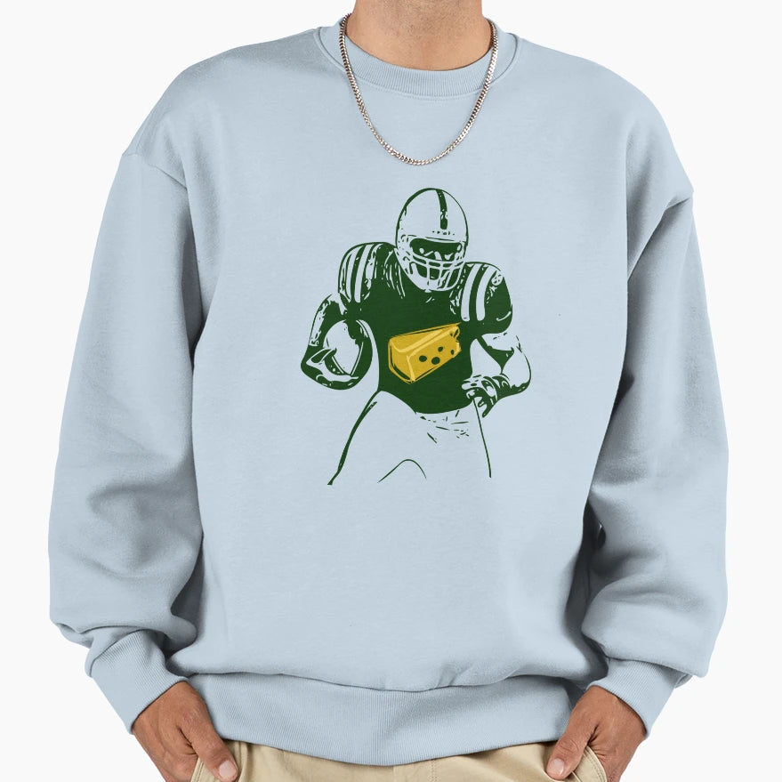 Green Bay Packers Footballer Sweatshirt - Unique Graphic Men Women - T-Shirt, Sweatshirt, Hoodie