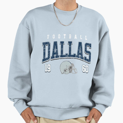 Art Dallas Cowboys Sweatshirt - Fun Novelty Design for Adults - T-Shirt, Sweatshirt, Hoodie