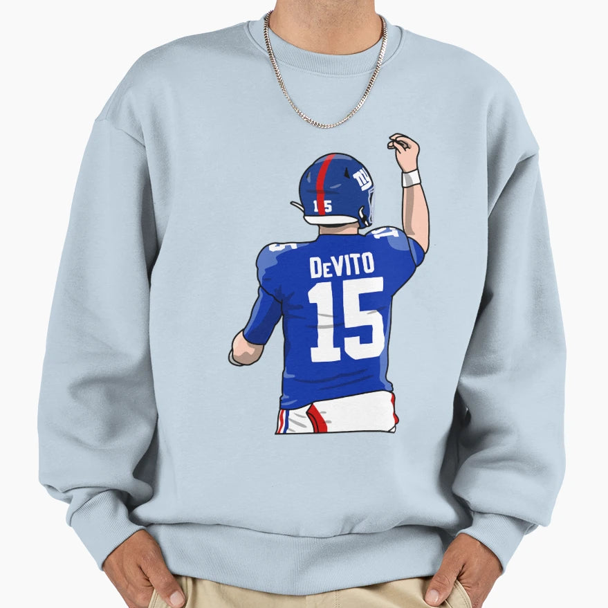 Touchdown Devito Sweatshirt - Minimalist Print Men Women - T-Shirt, Sweatshirt, Hoodie