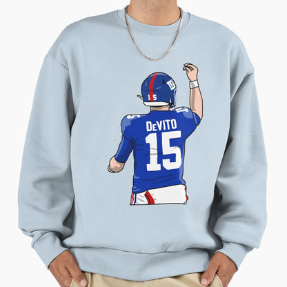 Touchdown Devito Sweatshirt - Minimalist Print Men Women - T-Shirt, Sweatshirt, Hoodie