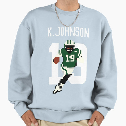 Keyshawn Johnson 19 Pixel Art New Sweatshirt - Graphic Print Men Women - T-Shirt, Sweatshirt, Hoodie