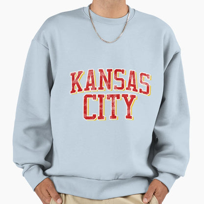 Kansas City Kc Football T-Shirt - Trendy Graphic Men Women - T-Shirt, Sweatshirt, Hoodie