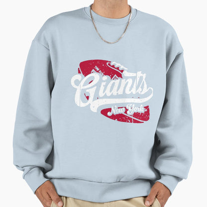 Art New York Giants Sweatshirt - Casual Everyday Wear for Adults - T-Shirt, Sweatshirt, Hoodie