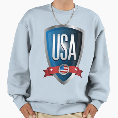 United States America Sweatshirt - Aesthetic Graphic Unisex - T-Shirt, Sweatshirt, Hoodie