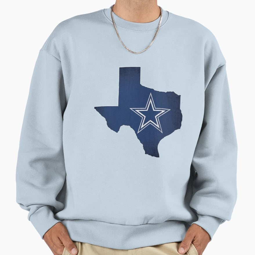 Pure Texan Sweatshirt - Custom Art Print Men Women - T-Shirt, Sweatshirt, Hoodie