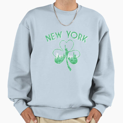 Irish New York Hoodie - Aesthetic Graphic Unisex - T-Shirt, Sweatshirt, Hoodie