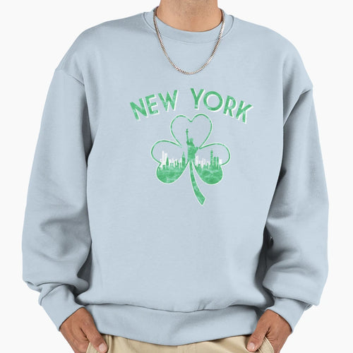 Irish New York Hoodie - Aesthetic Graphic Unisex - T-Shirt, Sweatshirt, Hoodie