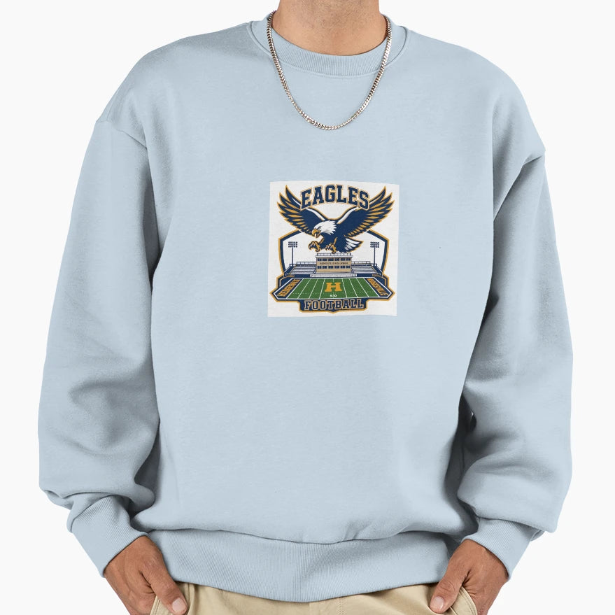 Fly Over Mumaw Stadium Sweatshirt - Novelty Apparel Men Women - T-Shirt, Sweatshirt, Hoodie