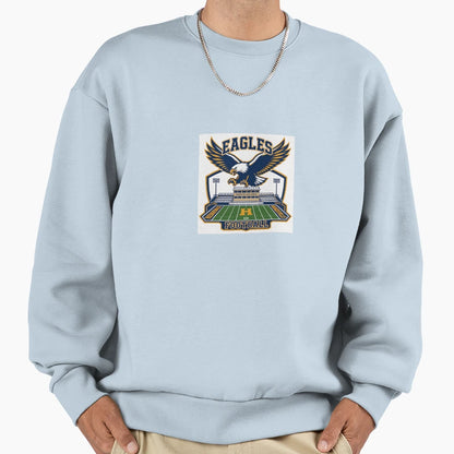 Fly Over Mumaw Stadium Sweatshirt - Novelty Apparel Men Women - T-Shirt, Sweatshirt, Hoodie