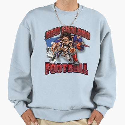 New England Football Detroit Sweatshirt - Novelty Apparel Men Women - T-Shirt, Sweatshirt, Hoodie
