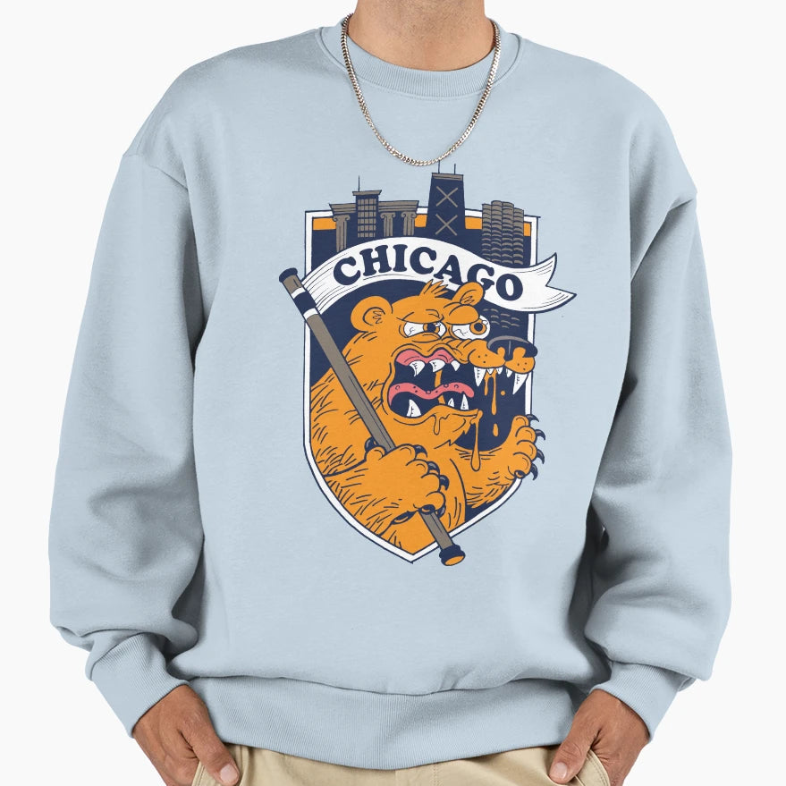 Chicago Football Sweatshirt - Fun Novelty Design Unisex - T-Shirt, Sweatshirt, Hoodie