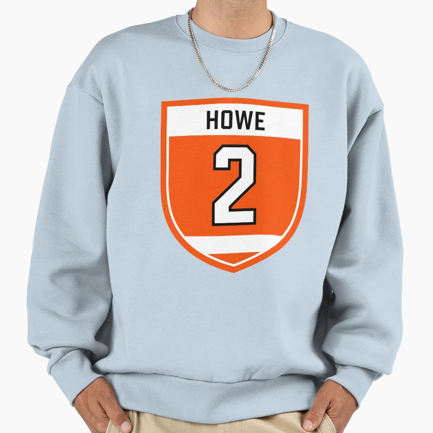 Howe 2 Emblem Sweatshirt - Trendy Graphic Men Women - T-Shirt, Sweatshirt, Hoodie