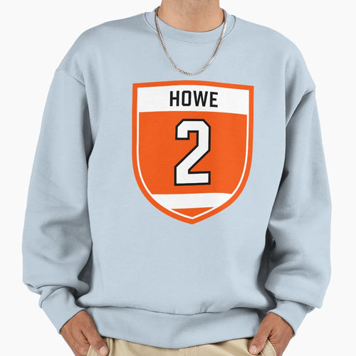 Howe 2 Emblem Sweatshirt - Trendy Graphic Men Women - T-Shirt, Sweatshirt, Hoodie