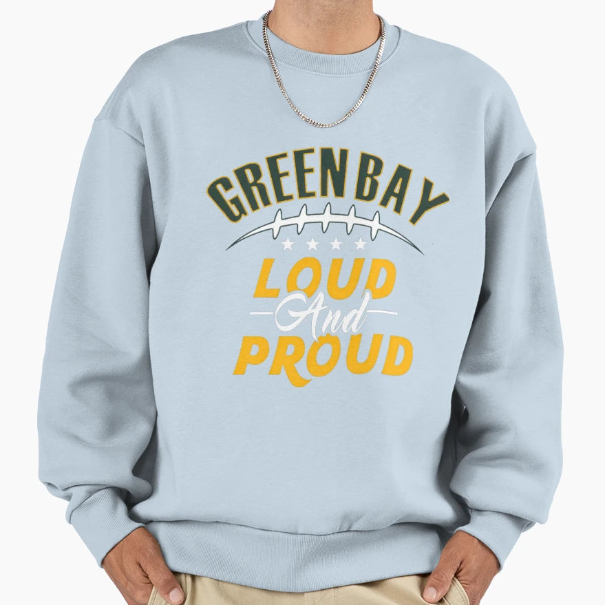 Art Green Bay Packers Sweatshirt - Fun Novelty Design Men Women - T-Shirt, Sweatshirt, Hoodie