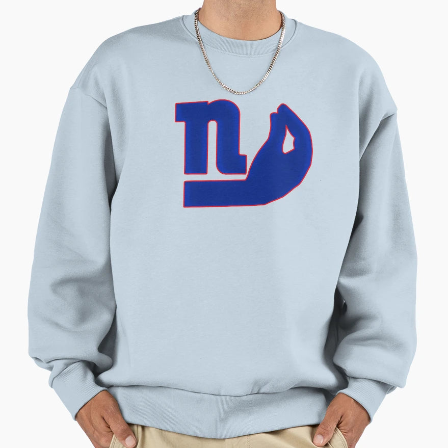 New York Giants Tommy Devito Hands Sweatshirt - Trendy Graphic Unisex - T-Shirt, Sweatshirt, Hoodie