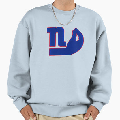 New York Giants Tommy Devito Hands Sweatshirt - Trendy Graphic Unisex - T-Shirt, Sweatshirt, Hoodie