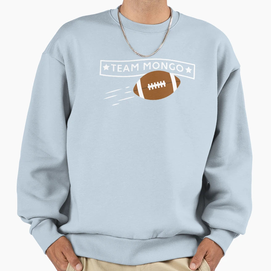 Team Mongo Sweatshirt - Graphic Print for Adults - T-Shirt, Sweatshirt, Hoodie