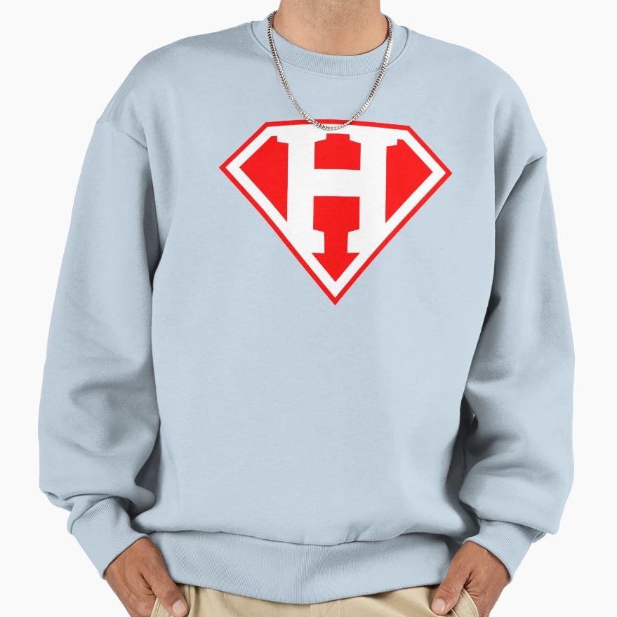 Letter H Vol 5 Z Super Letter Sweatshirt - Minimalist Print Unisex - T-Shirt, Sweatshirt, Hoodie