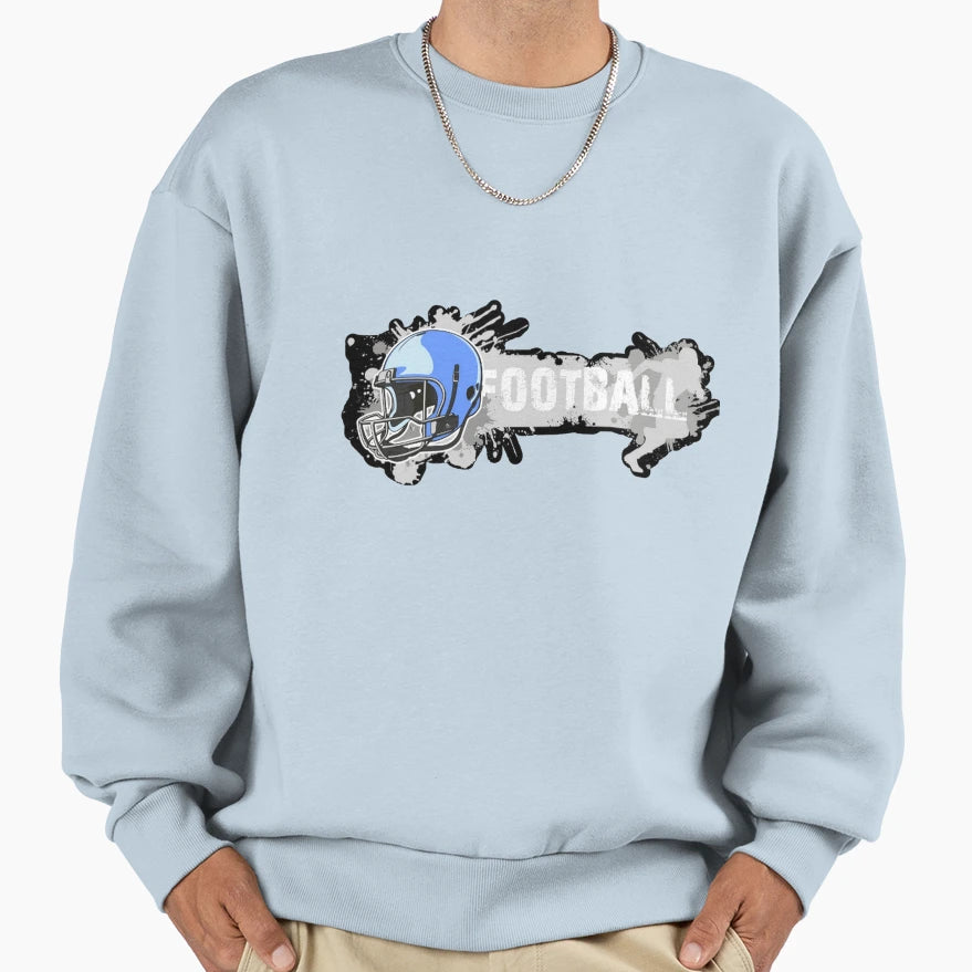 American Football Helmet Art T-Shirt - Novelty Apparel Unisex - T-Shirt, Sweatshirt, Hoodie