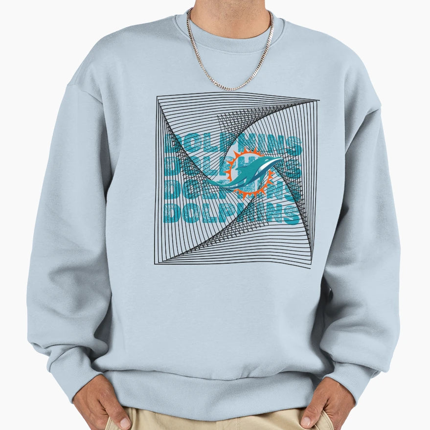 Miami Dolphins Sweatshirt - Unique Graphic Men Women - T-Shirt, Sweatshirt, Hoodie