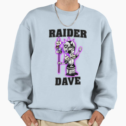 Raider Dave Roger Alien American Sweatshirt - Aesthetic Graphic for Adults - T-Shirt, Sweatshirt, Hoodie