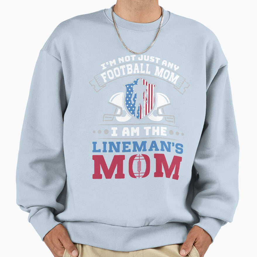 I Am Linemans Mom 4 Sweatshirt - Unique Graphic for Adults - T-Shirt, Sweatshirt, Hoodie