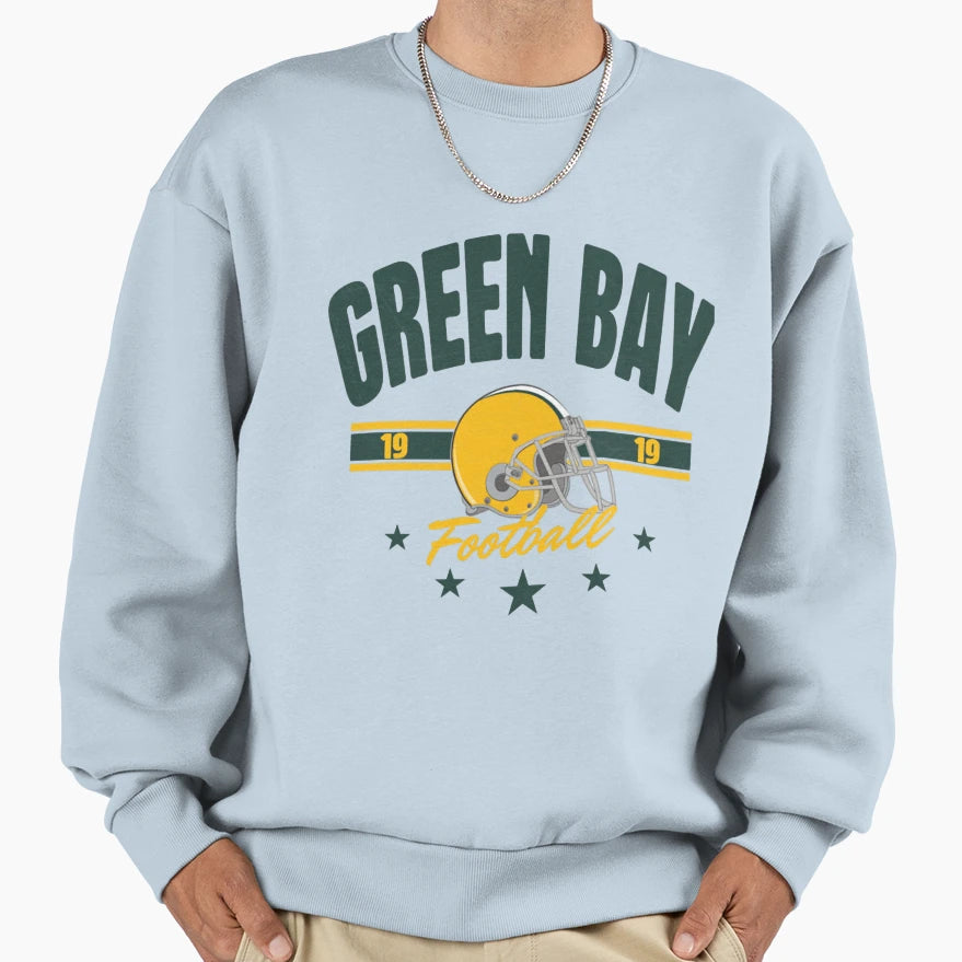 Art Green Bay Packers Sweatshirt - Casual Everyday Wear Unisex - T-Shirt, Sweatshirt, Hoodie