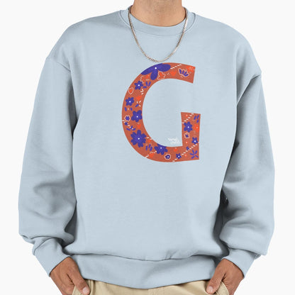 Letter G Sweatshirt - Unique Graphic Men Women - T-Shirt, Sweatshirt, Hoodie