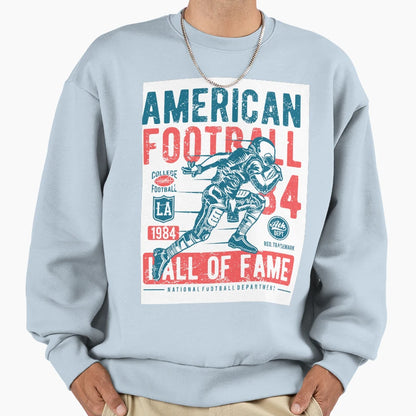 Football Sweatshirt - Casual Everyday Wear Men Women - T-Shirt, Sweatshirt, Hoodie