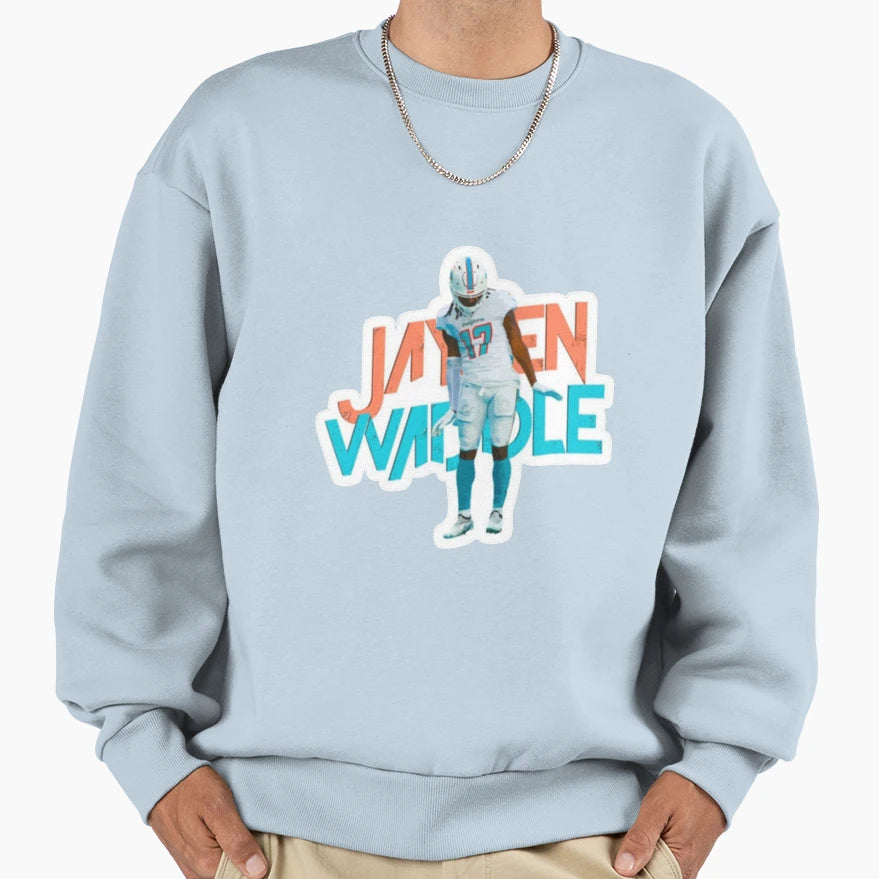Jaylen Waddle Sweatshirt - Fun Novelty Design Unisex - T-Shirt, Sweatshirt, Hoodie